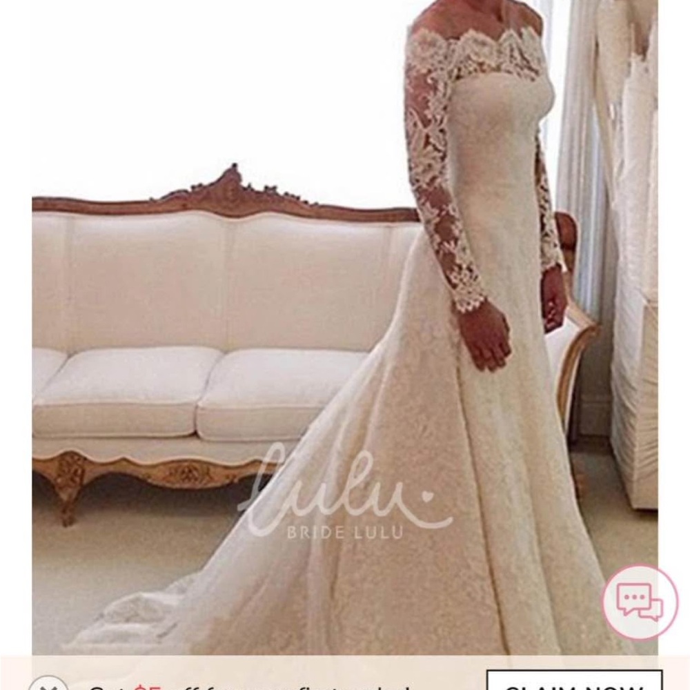 Bride Lulu size 8 wedding dress
